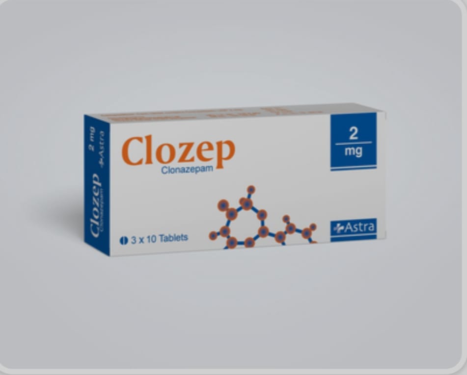 Tablet Clozep 2mg (30pcs)